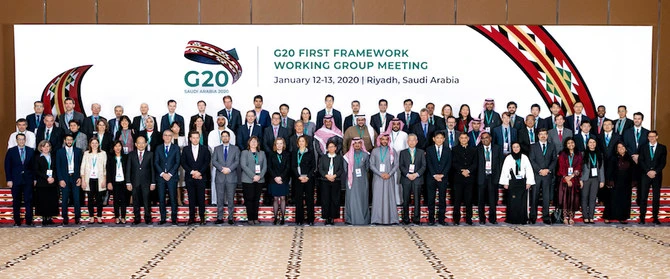 Global policymakers gathered in the Saudi capital, Riyadh, for the first gathering of the Framework Working Group (FWG) under the G20 Saudi presidency. (Supplied)