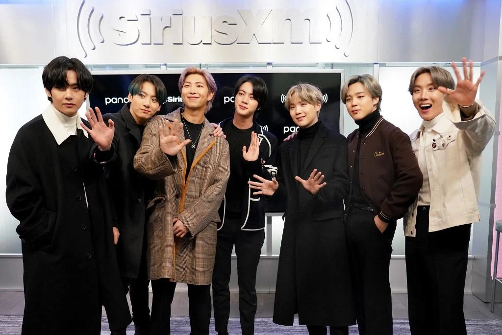 K-pop group BTS broke into the US market in 2017 and was the first Korean group to win a Billboard music award. (AFP)
