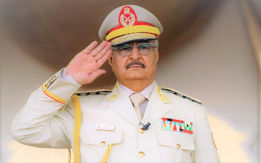 Khalifa Haftar, Libya’s eastern military commander, earlier said he would be ready for a cease-fire if Turkish and Syrian mercenaries left the country. (AFP)