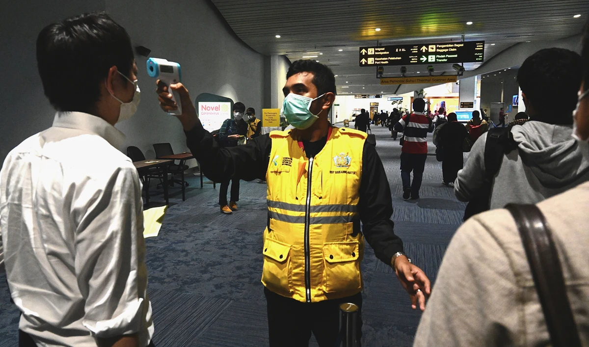 No coronavirus cases had been reported in Indonesia so far. (AFP)