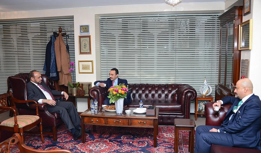 Saudi envoy to UK visits London mosque