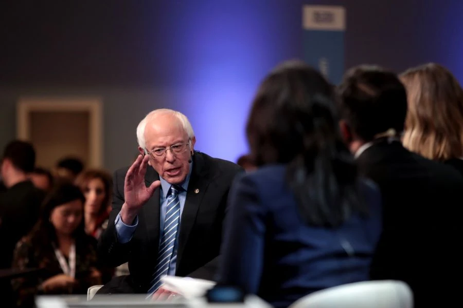 Democratic presidential nominee Bernie Sanders has taken command of the race after strong showings in the first three nominating contests in Iowa, New Hampshire and Nevada. (AFP)