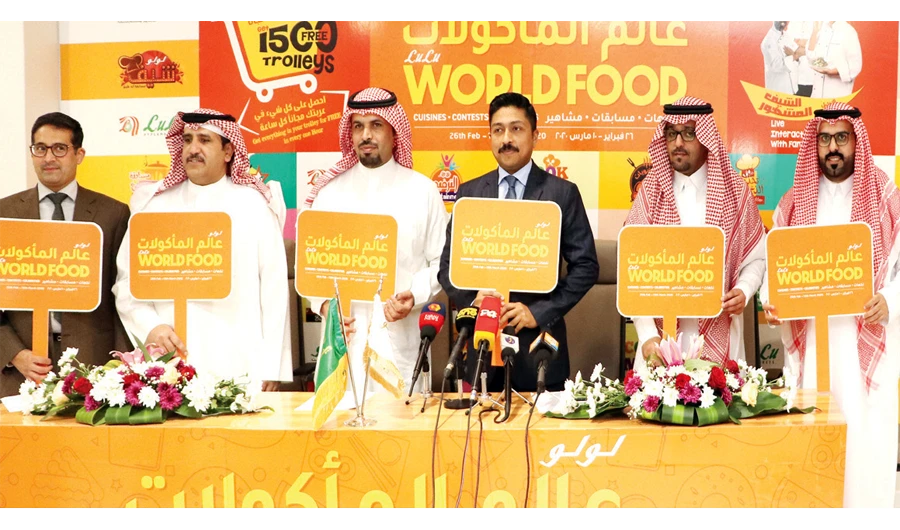 Shehim Mohammed, LuLu Saudi director, and other officials launched the festival.