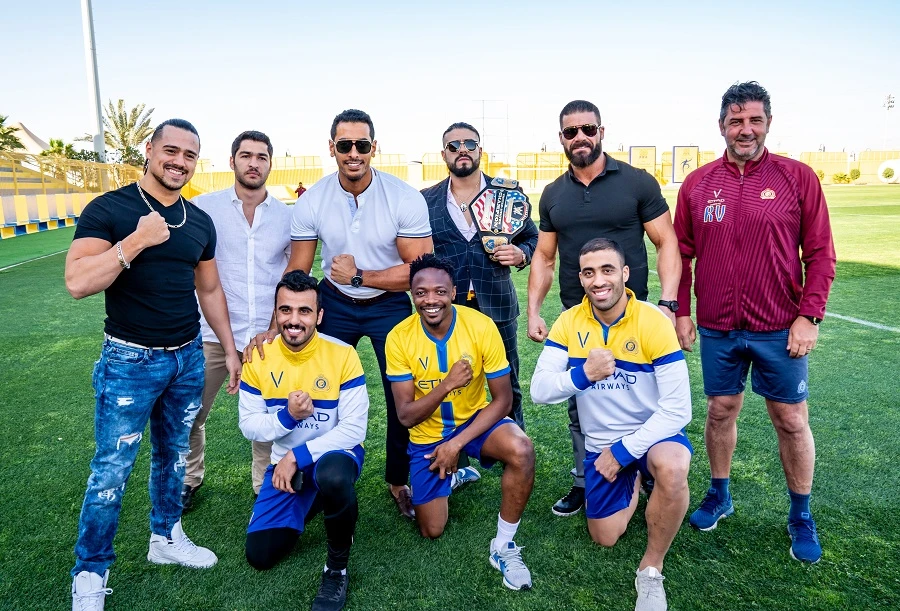 WWE superstars meet Saudi’s Al-Nassr players before Riyadh Super ShowDown