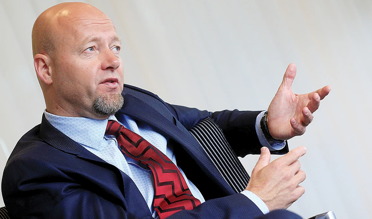 Norwegian sovereign wealth fund Chief Executive Officer Yngve Slyngstad announced last year he would step down after a dozen years in the job. (Reuters)