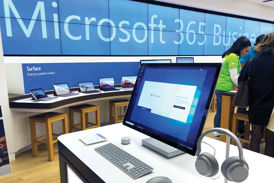 Microsoft says its supply chain is being hurt by the virus outbreak in China and will return to normal operations at a slower pace than it expected a month ago. (AP)