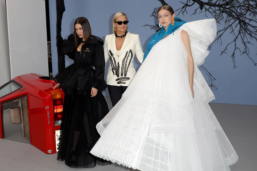 Yolanda Hadid, Gigi and Bella Hadid’s mother, returns to the runway at Off-White