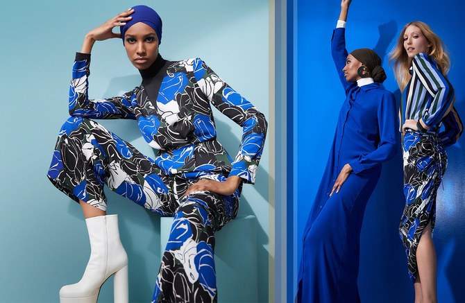 Ikram Abdi Omar for Outnet x Diane Von Furstenberg