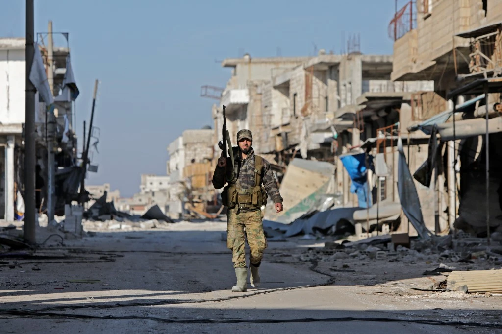 Turkey confirmed on Sunday that it had launched a full military operation against Russian-backed Syrian forces following increasing clashes in the last rebel stronghold of Idlib. (File/AFP)
