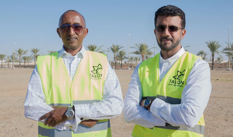 Startup of the Week: Saudi Arabia’s Talon offers spray-on solution that prevents dust lift-off from land