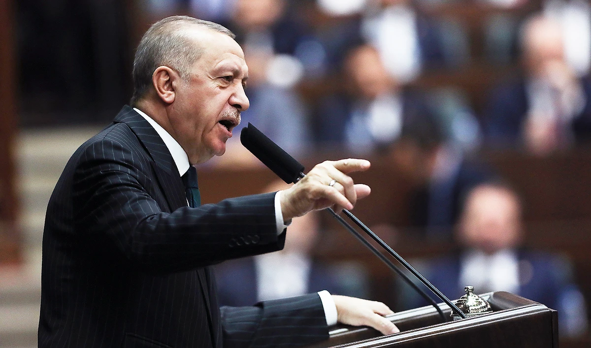 Erdogan said Europe had to support Turkey’s “political and humanitarian solutions in Syria” if it wanted to resolve the situation. (AP)
