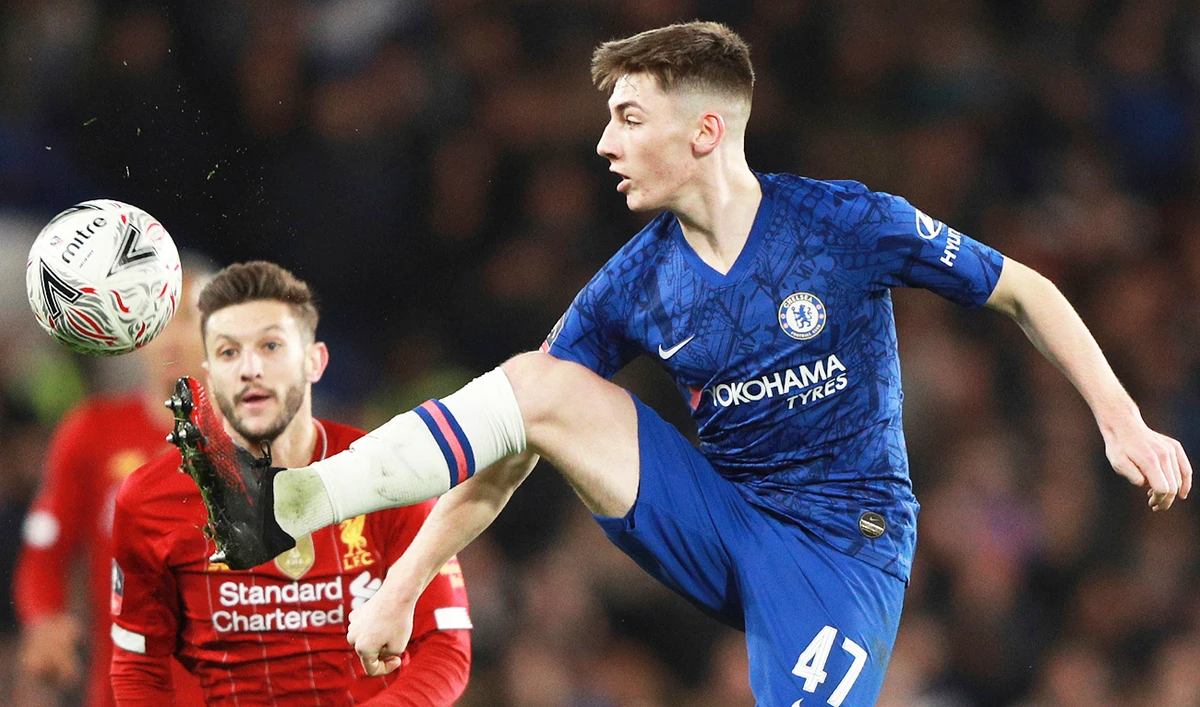 Chelsea's Billy Gilmour. (AP)