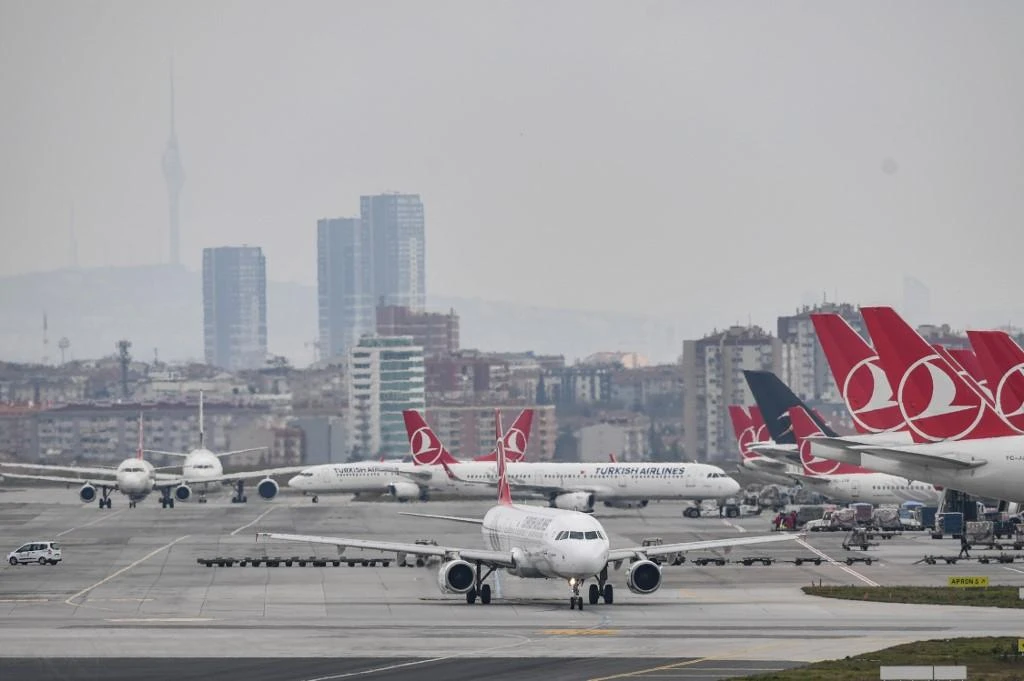 Singapore’s aviation regulator said the Turkish Airlines pilots and crew of flight TK54 would be placed in quarantine on their return to Istanbul. (AFP)