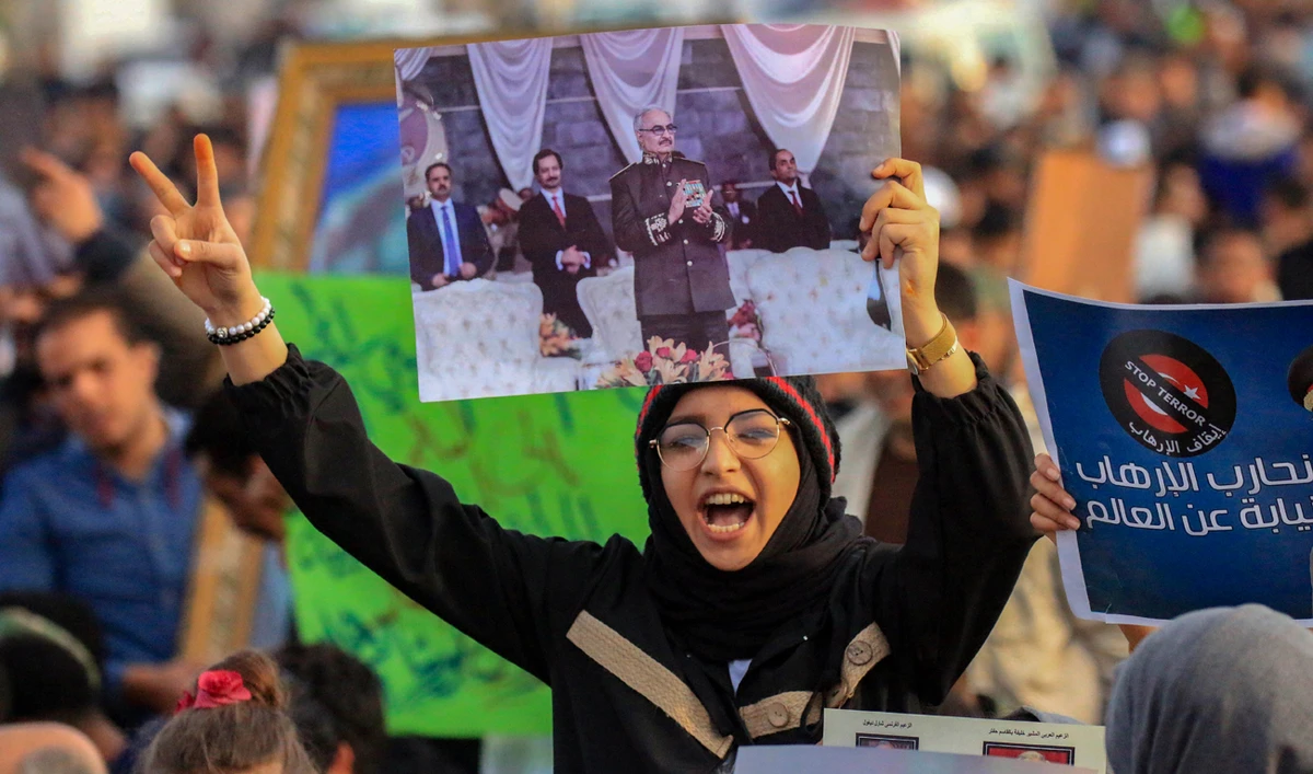 The announcement of Turkish military casualties in Libya has prompted a mixed response from the public. (AFP)
