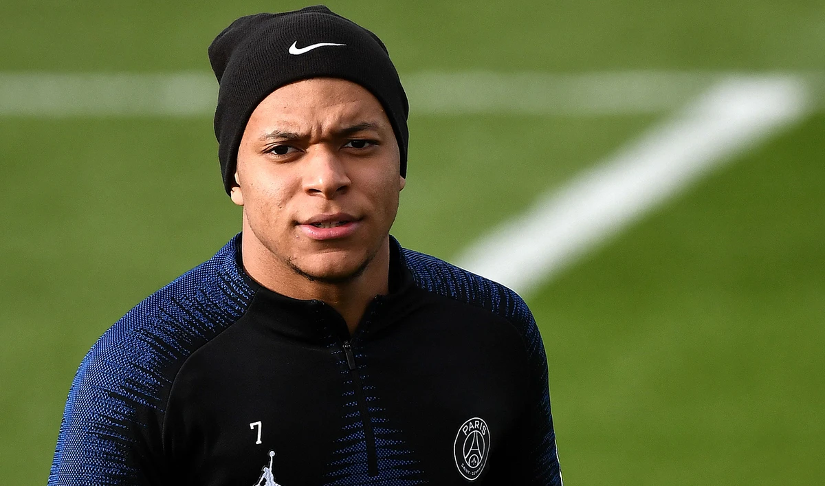 Paris Saint-Germain's French forward Kylian MBappe. (AFP)