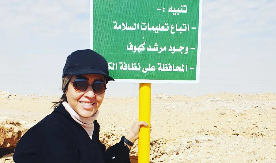 The woman unlocking mysteries of Saudi Arabia's caves