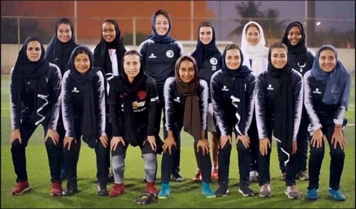 Jeddah Eagles won the Jeddah Women’s Football League in December 2019. (Supplied)