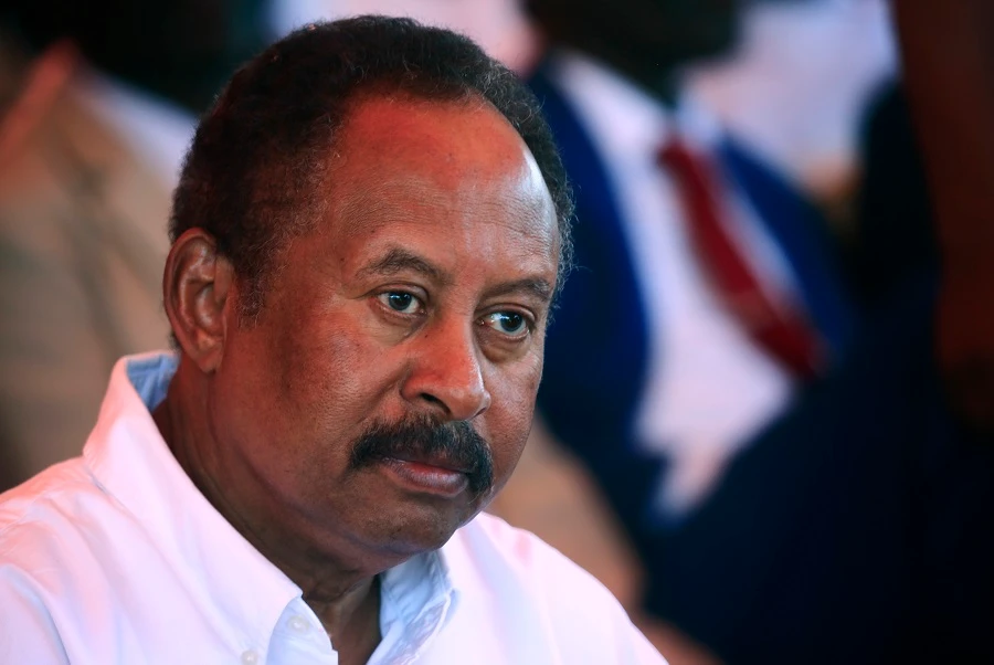 Sudan’s Prime Minister Abdullah Hamdok was not harmed during the attempt. (File/AFP)