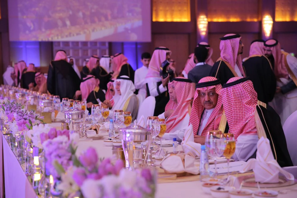 The Seventh Princess Seetah Awards’ gala dinner was held at the Four Seasons Hotel in Riyadh. (AN Photo)