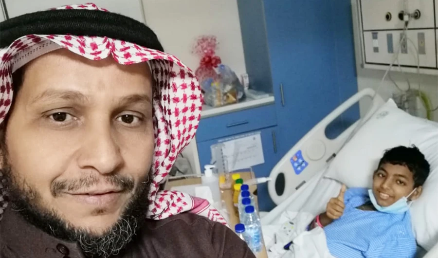 A man donates kidney to save son of university friend