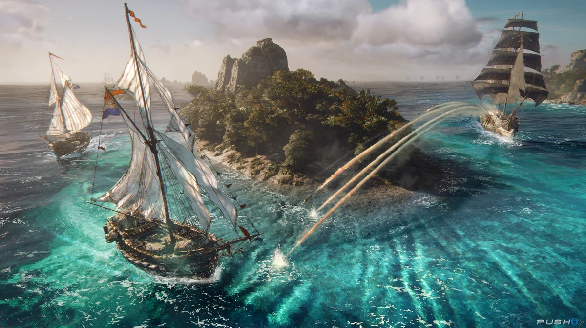 Ubisoft has taken “Assassin’s Creed: Black Flag,” removed the assassins, and kept the awesome pirate battles. (Supplied)