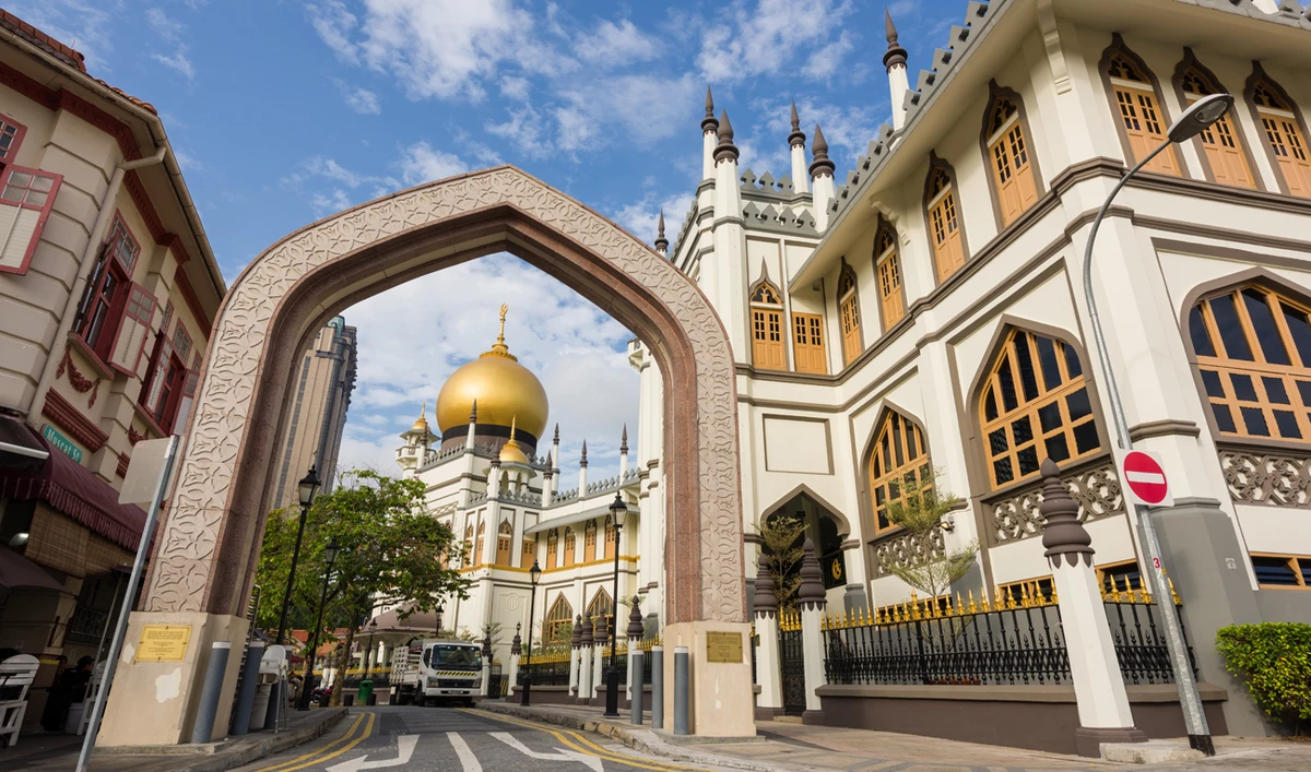 Mosque authorities are required to provide hand sanitizers and face masks as a precaution. (Shutterstock)
