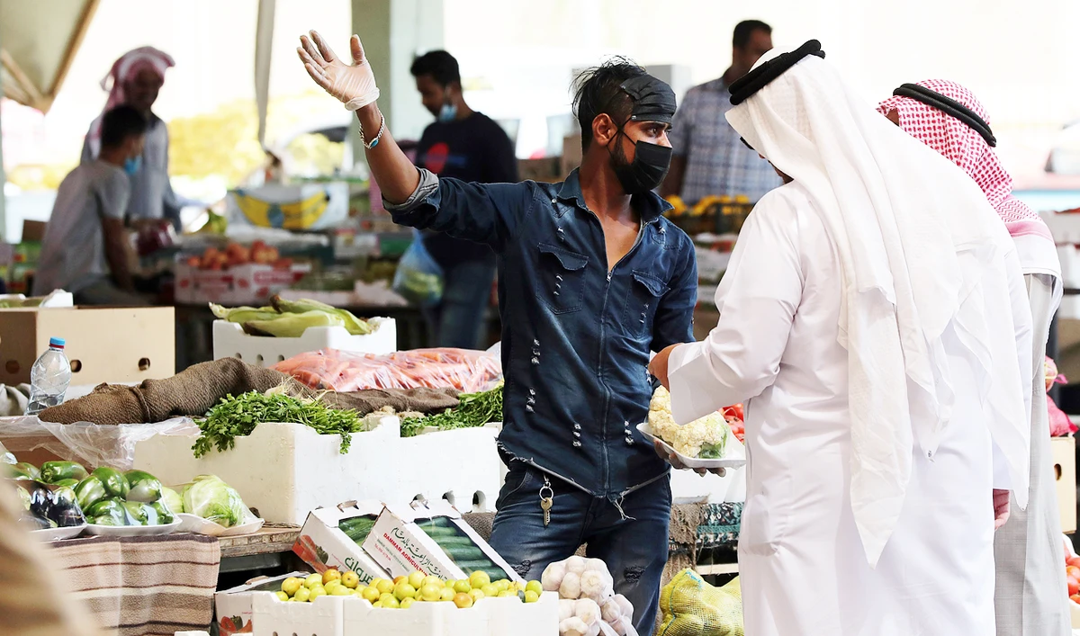 A Saudi who tested positive after returning from Iran, via Oman, is being treated at a hospital in Al-Ahsa. (AFP)