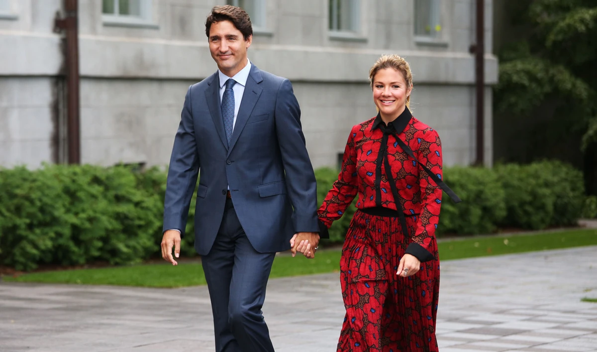 Sophie Grégoire Trudeau was felling well and would remain in isolation. (AFP)