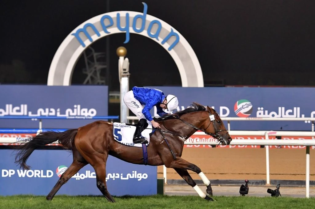 The Dubai World Cup, planned for March 28, is the world’s richest purse for horse racing, with a $12 million prize last year. (AFP)