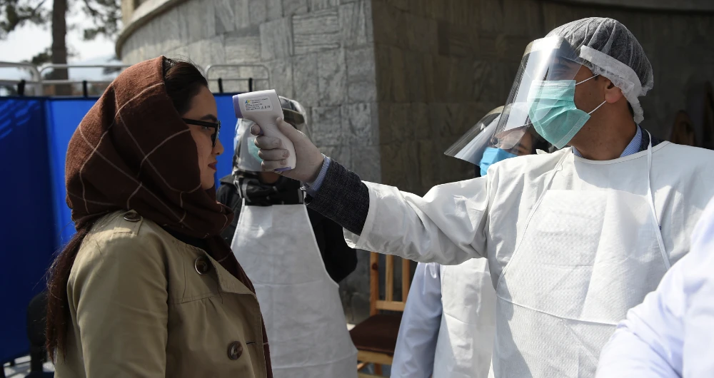 By closing the borders, we are making sure that no infected person enters Pakistan, says Dr. Zafar Mirza. (AFP)