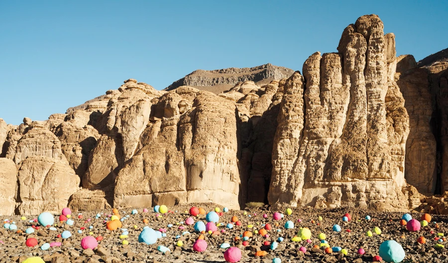 X marks the spot as art and history merge at Saudi Arabia’s AlUla