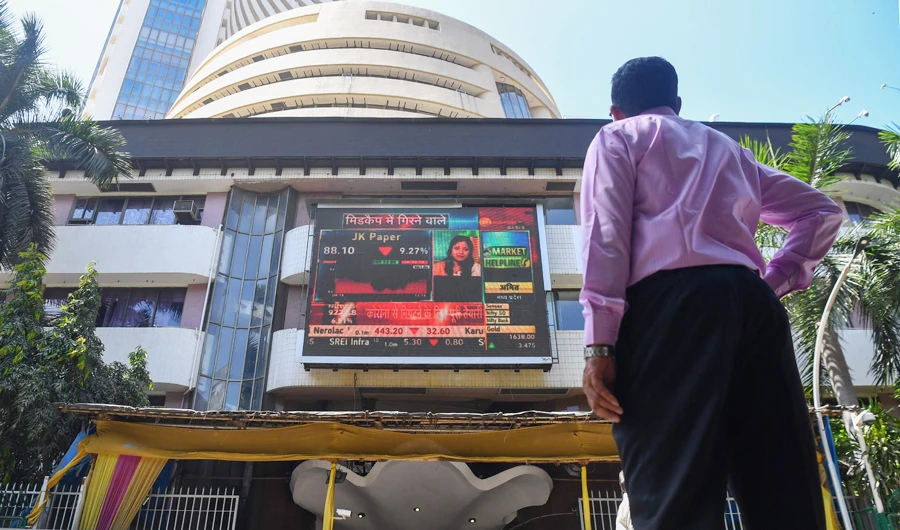 Recent losses in Indian stock markets have caused concern among investors. (AFP)