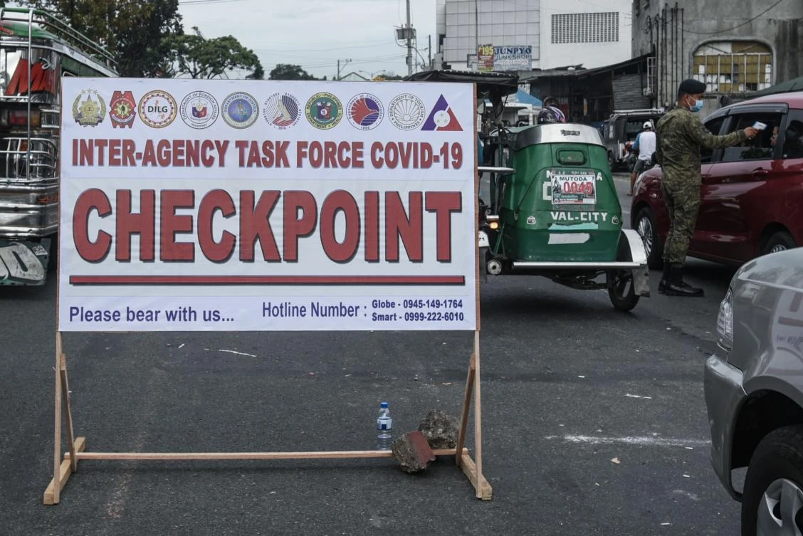 The Philippines imposed a community quarantine in Metro Manila starting March 15 as precaution against the coronavirus outbreak. (AFP)