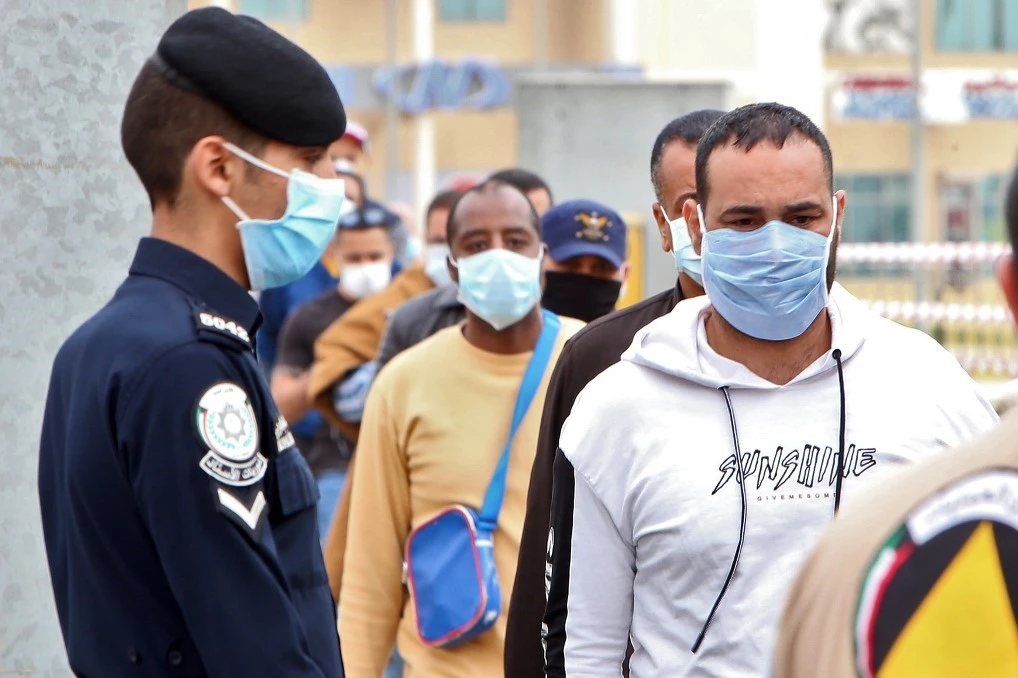 Kuwait reported seven new cases of coronavirus during the past 24 hours. (AFP)