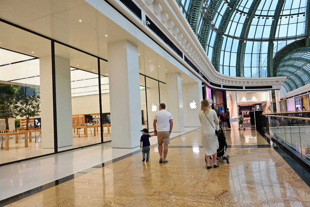 Majid Al Futtaim, while operates shopping centers including Mall of the Emirates, reduced operating hours as a precaution against the spread of coronavirus. (AFP)