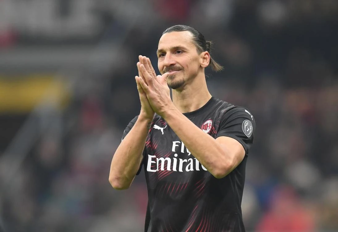 AC Milan forward Zlatan Ibrahimovic set up an online fundraiser on Wednesday to help hospitals at the center of the coronavirus outbreak in Italy. (Reuters)