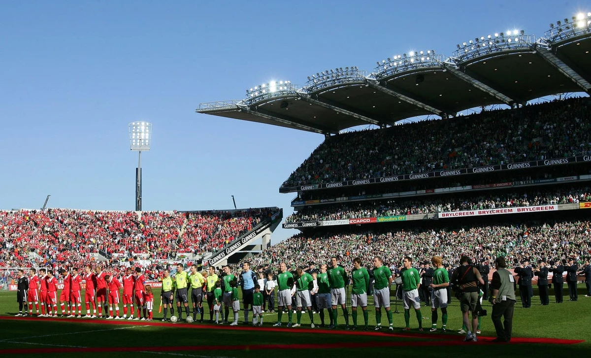 Dublin’s Croke Park stadium is now virus drive-thru testing site