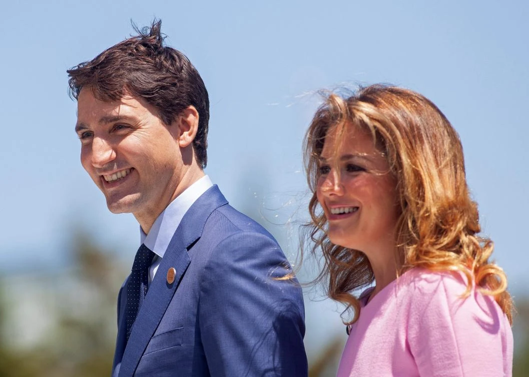 Canadian Prime Minister Justin Trudeau has been in isolation since March 13, after his wife Sophie Gregoire Trudeau tested positive. (AFP)