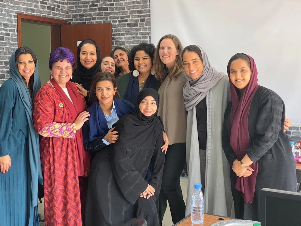 Brigit M. Liodden, owner of the world's first floating lab for entrepreneurs, crossed Europe in a hydrogen-powered car and made several stops in Middle Eastern countries. Saudi Arabia left a lasting impression on her. (Supplied/Brigit M. Liodden)