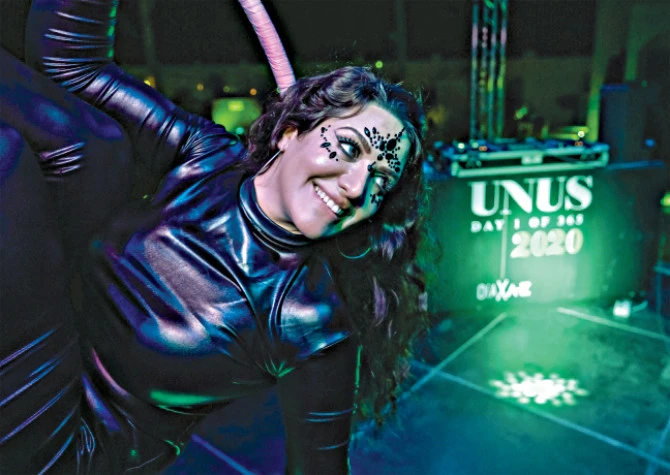 The fitness enthusiast behind Saudi Arabia's first yoga aerial arts studio