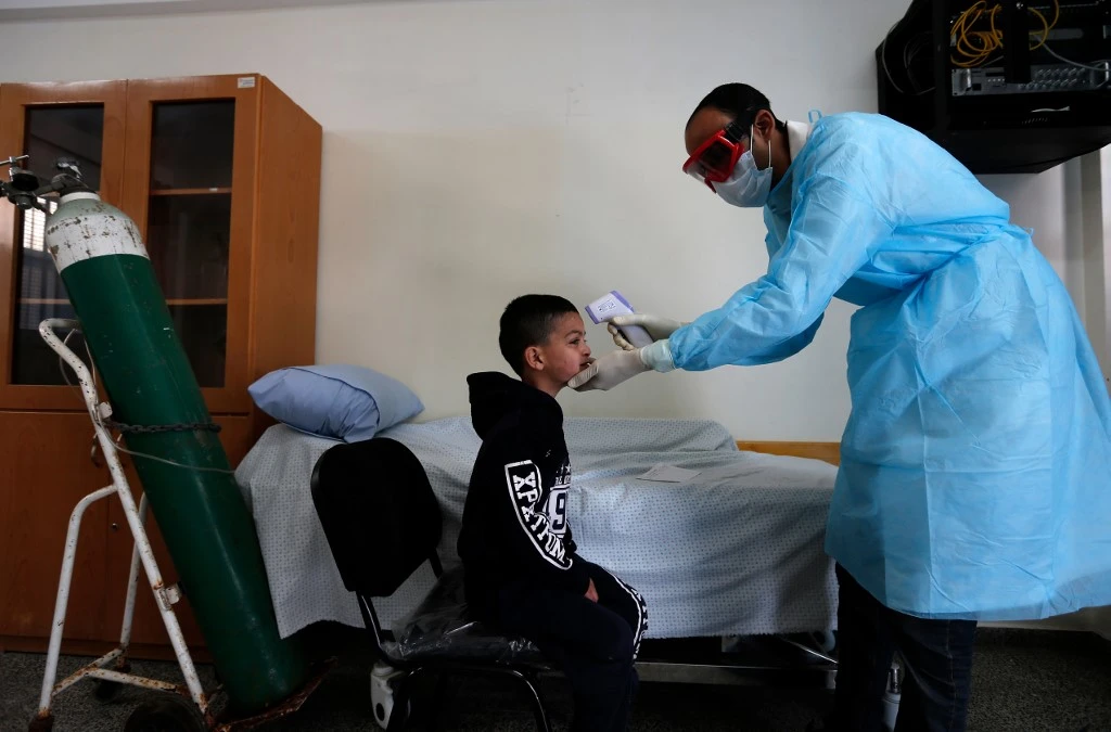 The Palestinian Health Ministry reported 55 cases of COVID-19. (File/AFP)
