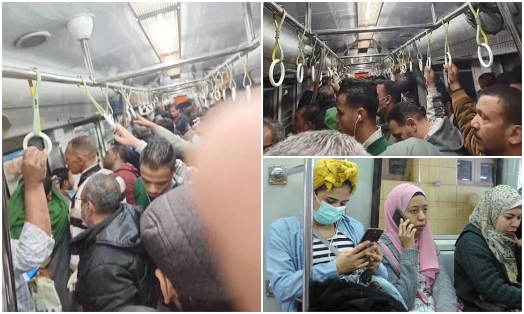 Egyptians vent frustration at lack of coronavirus measures as metro images go viral