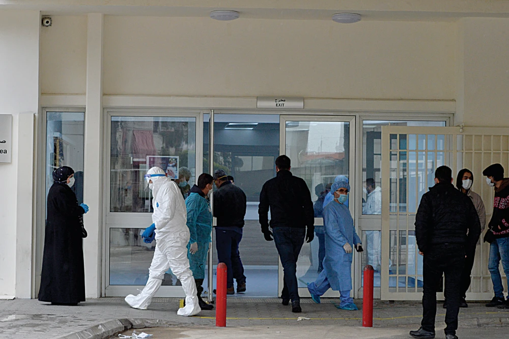 Everything in Lebanon has closed, with exceptions made for supermarkets, pharmacies and hospitals. (AN photo by Nabil Ismail)
