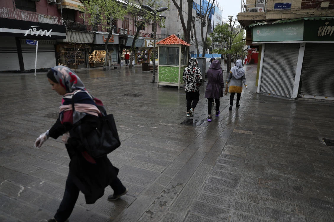 Iran is battling the worst coronavirus outbreak in the Middle East. (AP)