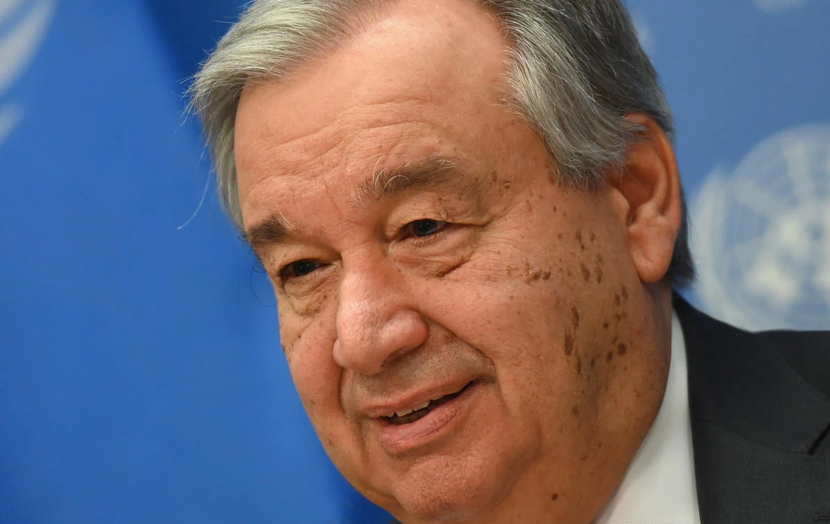 UN Secretary-General Antonio Guterres called Monday for an immediate cease-fire in conflicts around the world to tackle the coronavirus pandemic. (AFP)