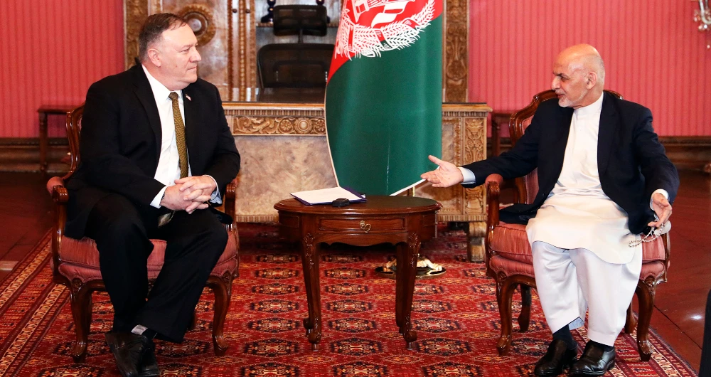 Pompeo made an unannounced visit to Kabul. (AFP)