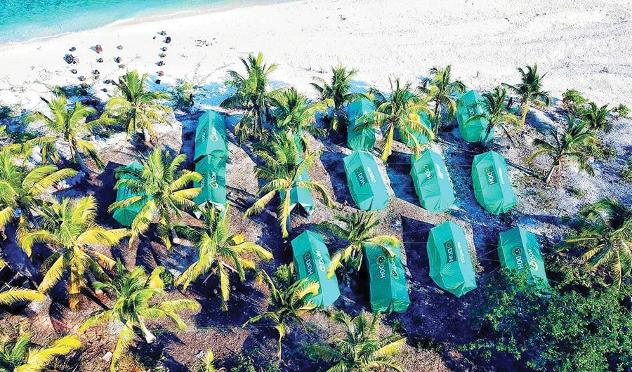 Sibakel Island in Mindanao to become quarantine zone for returning Filipinos from Malaysia. (Photo courtesy Mindanao Western Command)