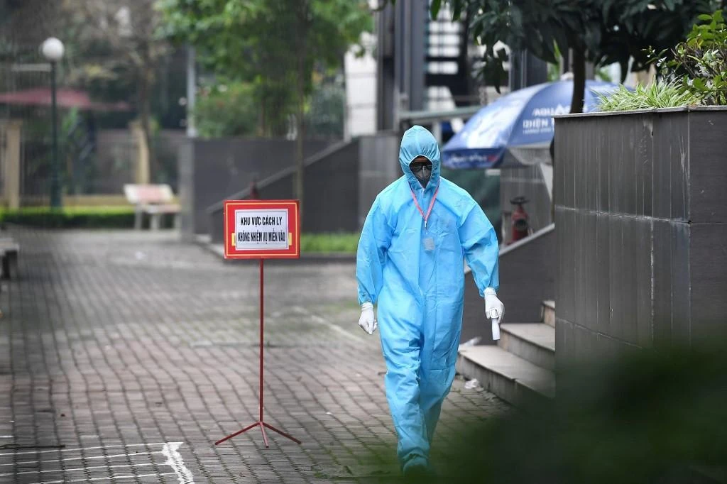 Vietnam had 123 coronavirus cases as of March 24, 2020. (AFP)