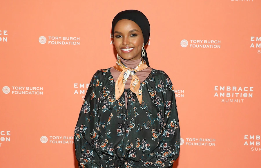 Halima Aden often uses her platform and voice to advocate for children. File/AFP