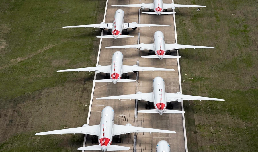 IATA said that 2.7 million jobs are supported by the airline indistry, many of which could be at risk in a deep recession. (Reuters)
